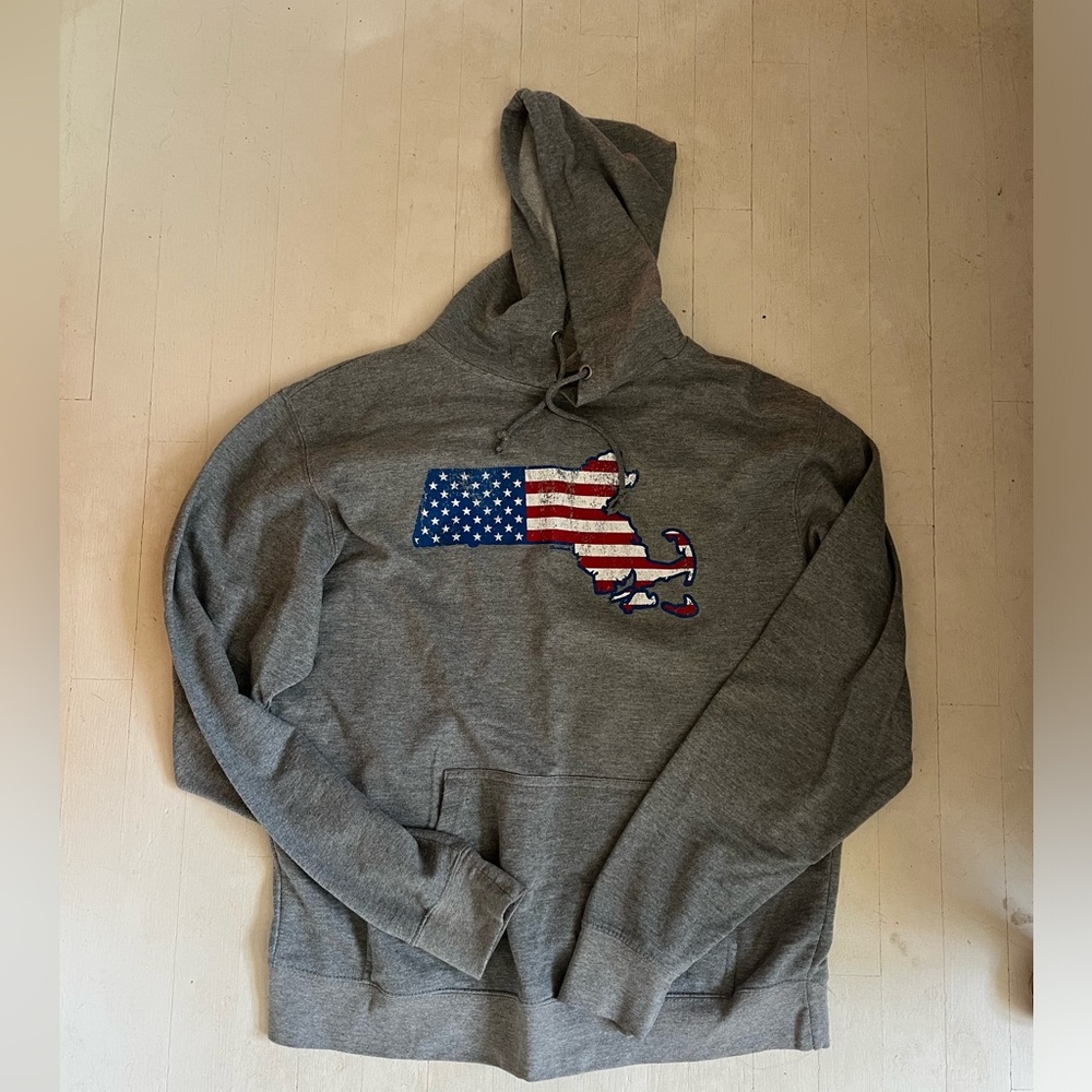 Chowdaheadz USA MA lightweight sweatshirt